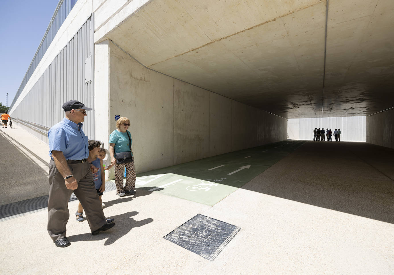 Las imágenes de la apertura del túnel Claret