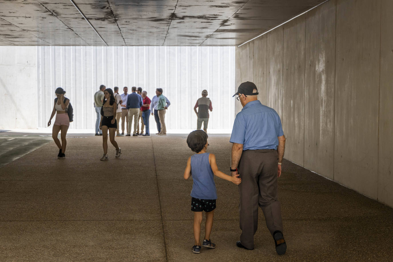 Las imágenes de la apertura del túnel Claret