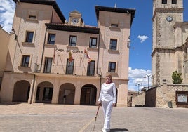 Ana Rosa Zamarro, alcaldesa de Cantalejo. E