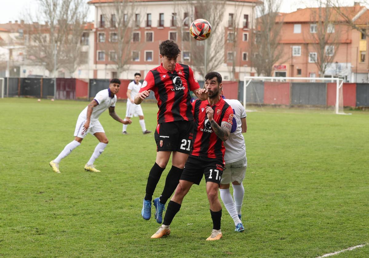 Partido entre el Laguna y Palencia de temporada.