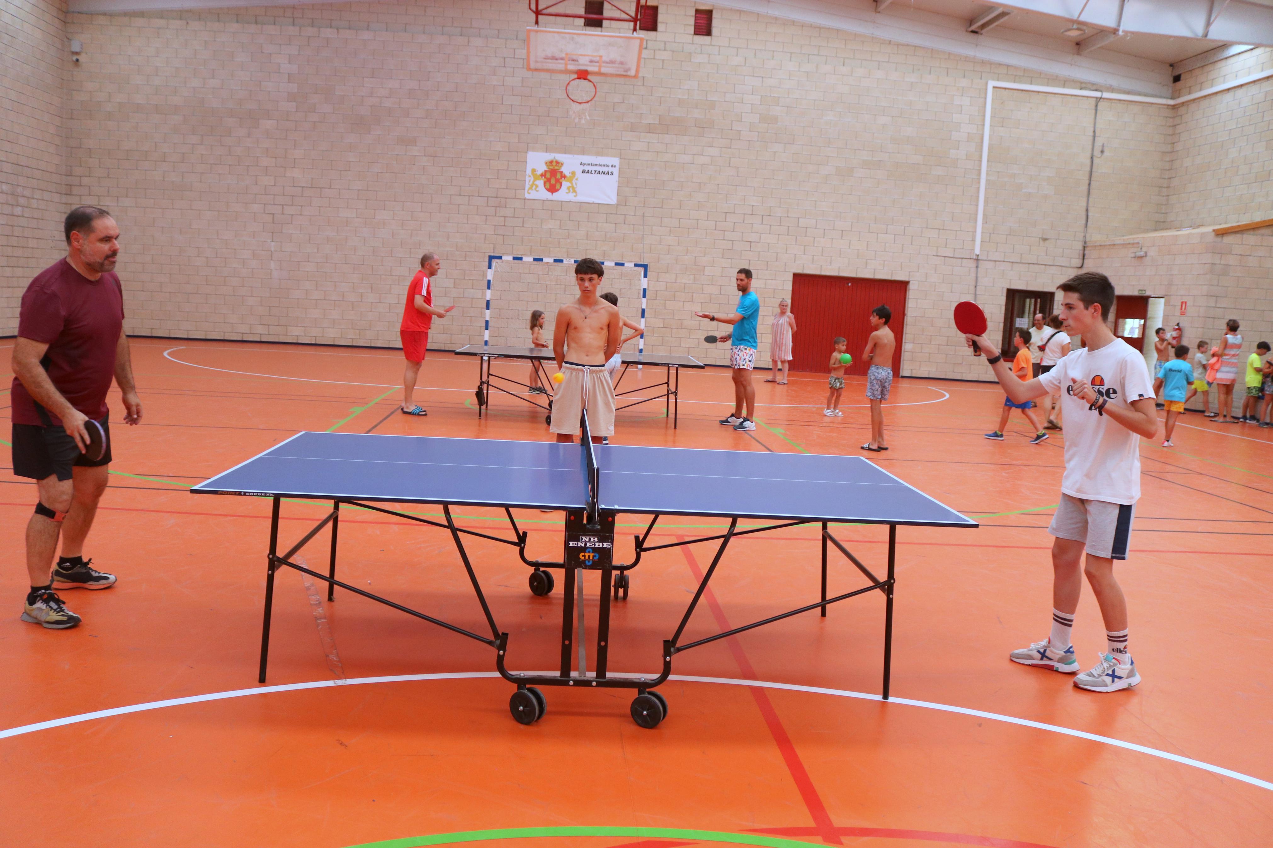 XXIV Torneo de Ping-Pong en Baltanás