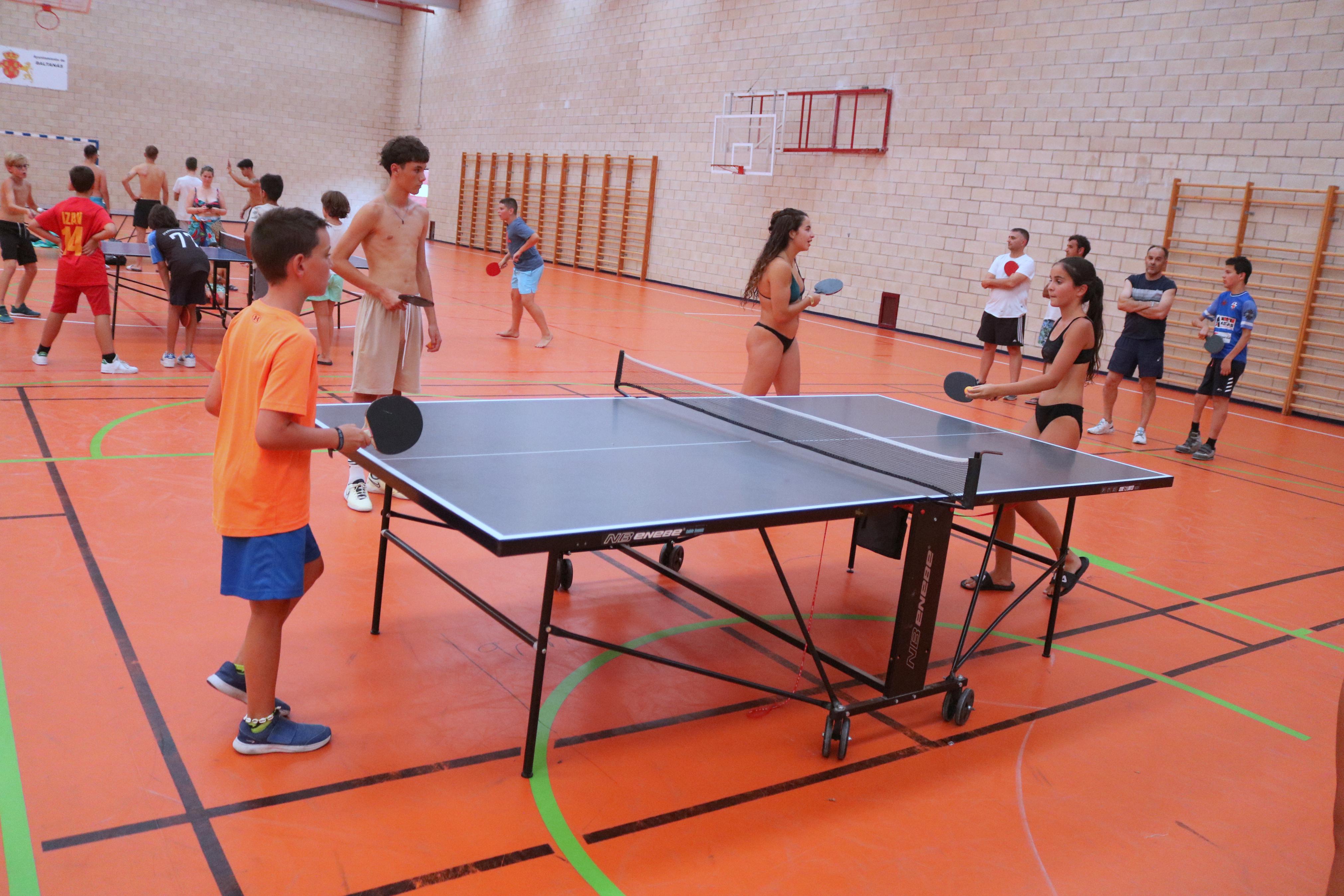 XXIV Torneo de Ping-Pong en Baltanás