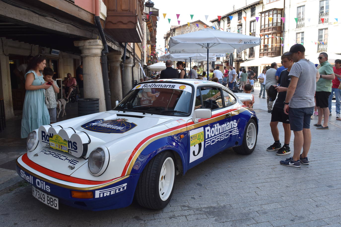 Los motores rugen en la Montaña Palentina con el Rallye de Coches Clásicos