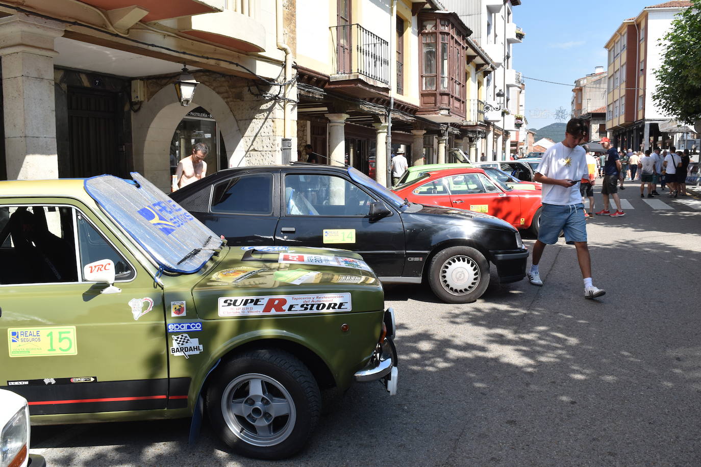 Los motores rugen en la Montaña Palentina con el Rallye de Coches Clásicos