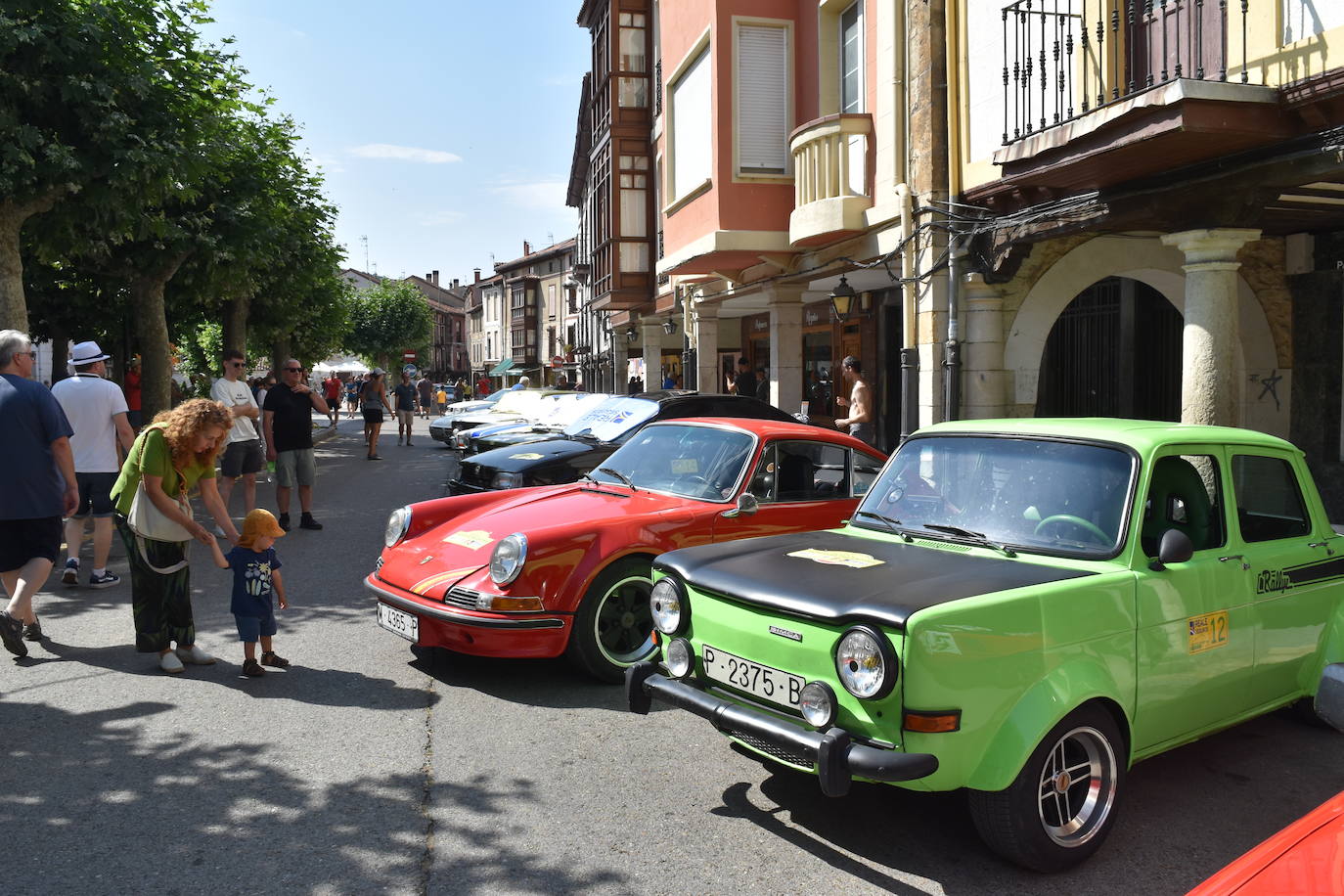 Los motores rugen en la Montaña Palentina con el Rallye de Coches Clásicos