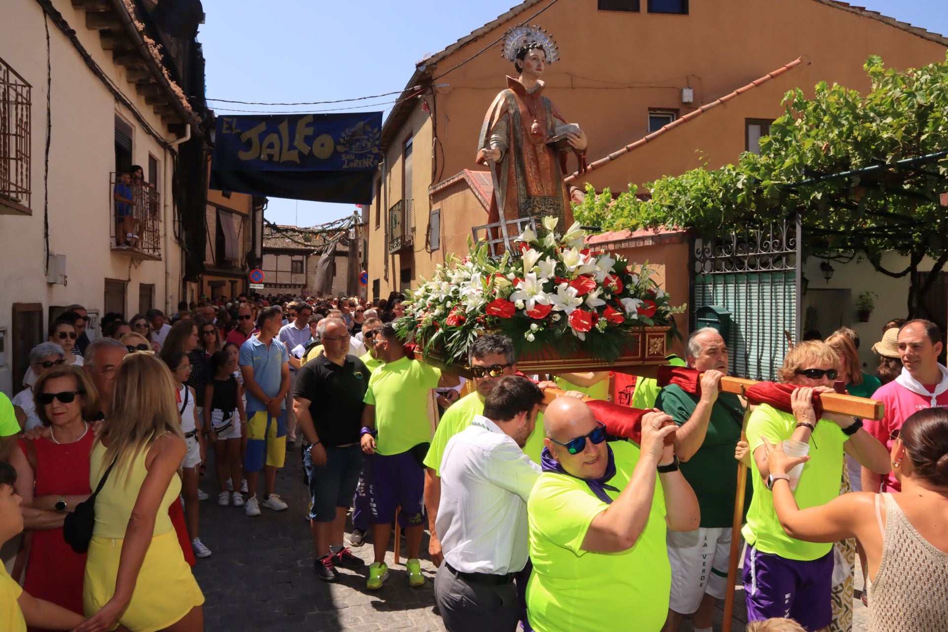 Así bulle San Lorenzo por su patrón