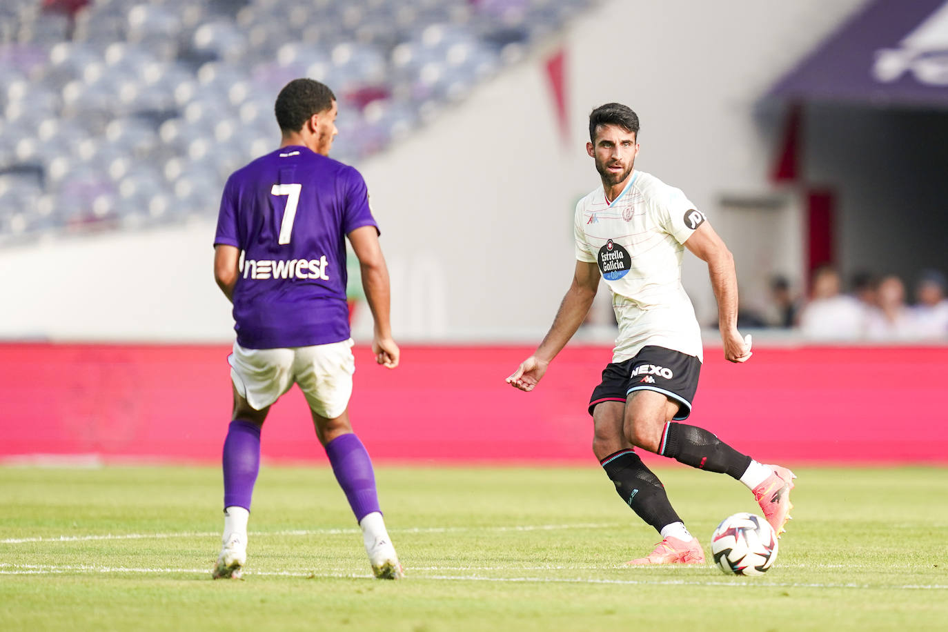 La victoria del Real Valladolid ante el Toulouse FC, en imágenes