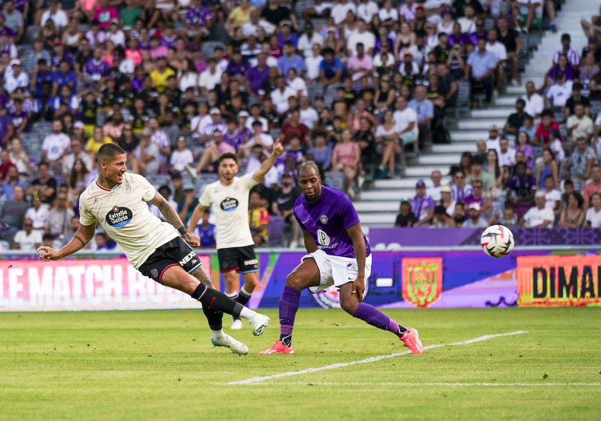 La victoria del Real Valladolid ante el Toulouse FC, en imágenes