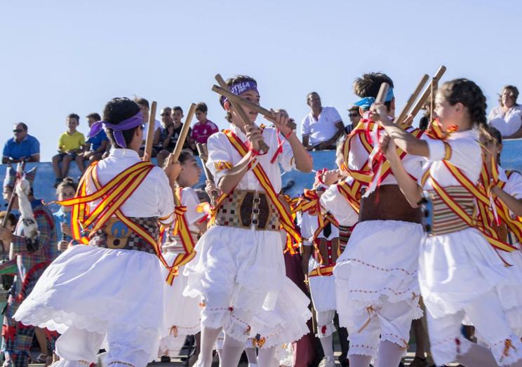 Paloteo en Autilla del Pino.