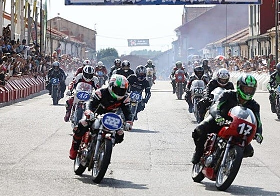 Imagen del Gran Premio de La Bañeza disputado el pasado fin de semana.