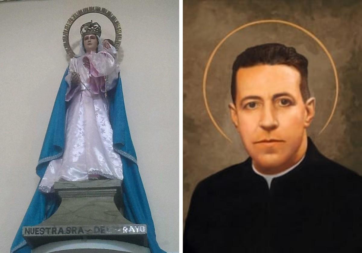 Nuestra Señora del Rayo y San Alberto Hurtado.