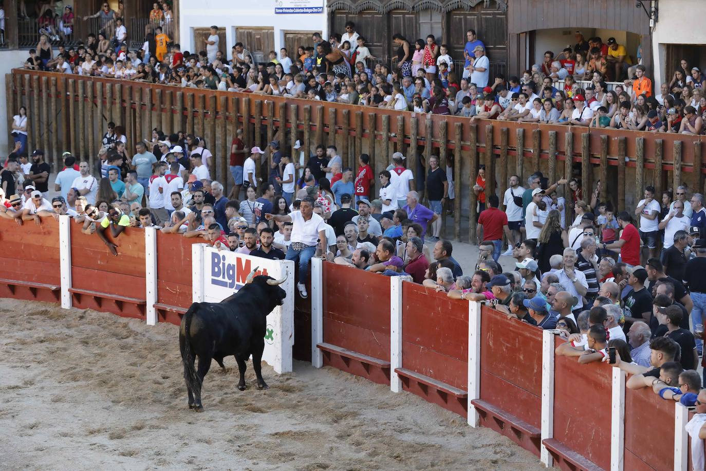 Entretenimiento y espectáculo para inaugurar la fiesta de Peñafiel