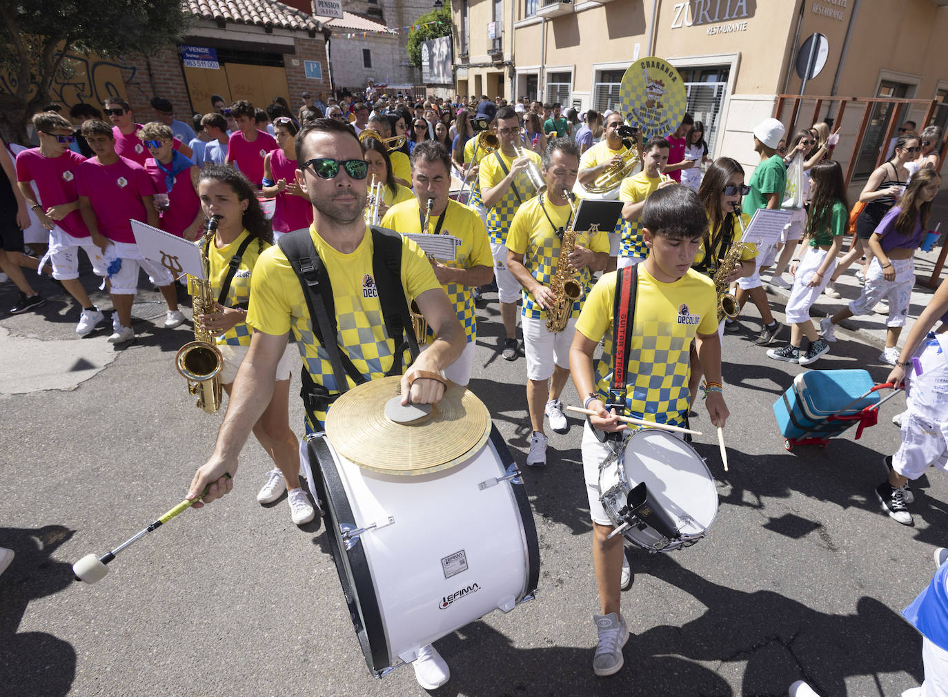 Búscate en las fotos del pregón y el chupinazo de las fiestas de Tudela de Duero