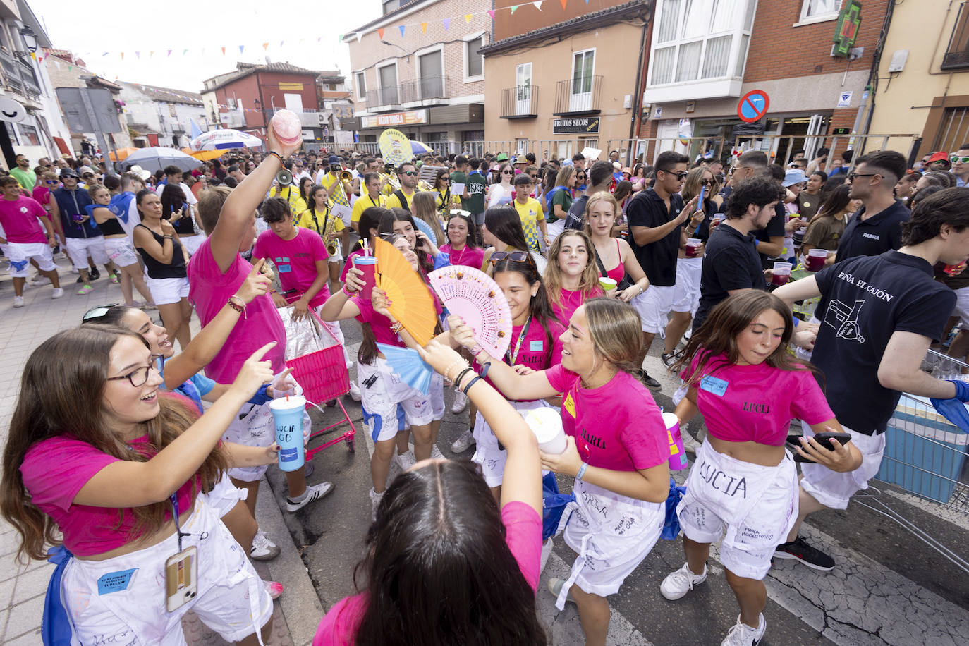 Búscate en las fotos del pregón y el chupinazo de las fiestas de Tudela de Duero