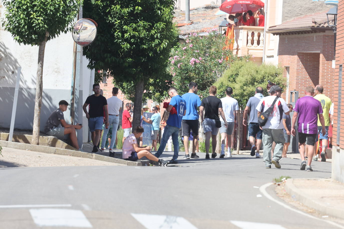 El encierro del Toro de la Bazanca, en imágenes