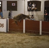 Dos sustos para una gran capea vespertina en Peñafiel