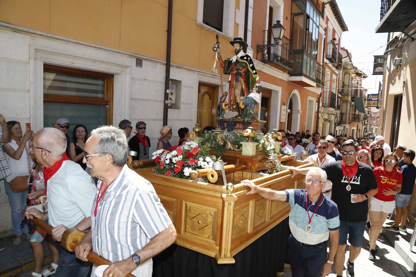 Así ha sido la procesión de San Roque en Peñafiel