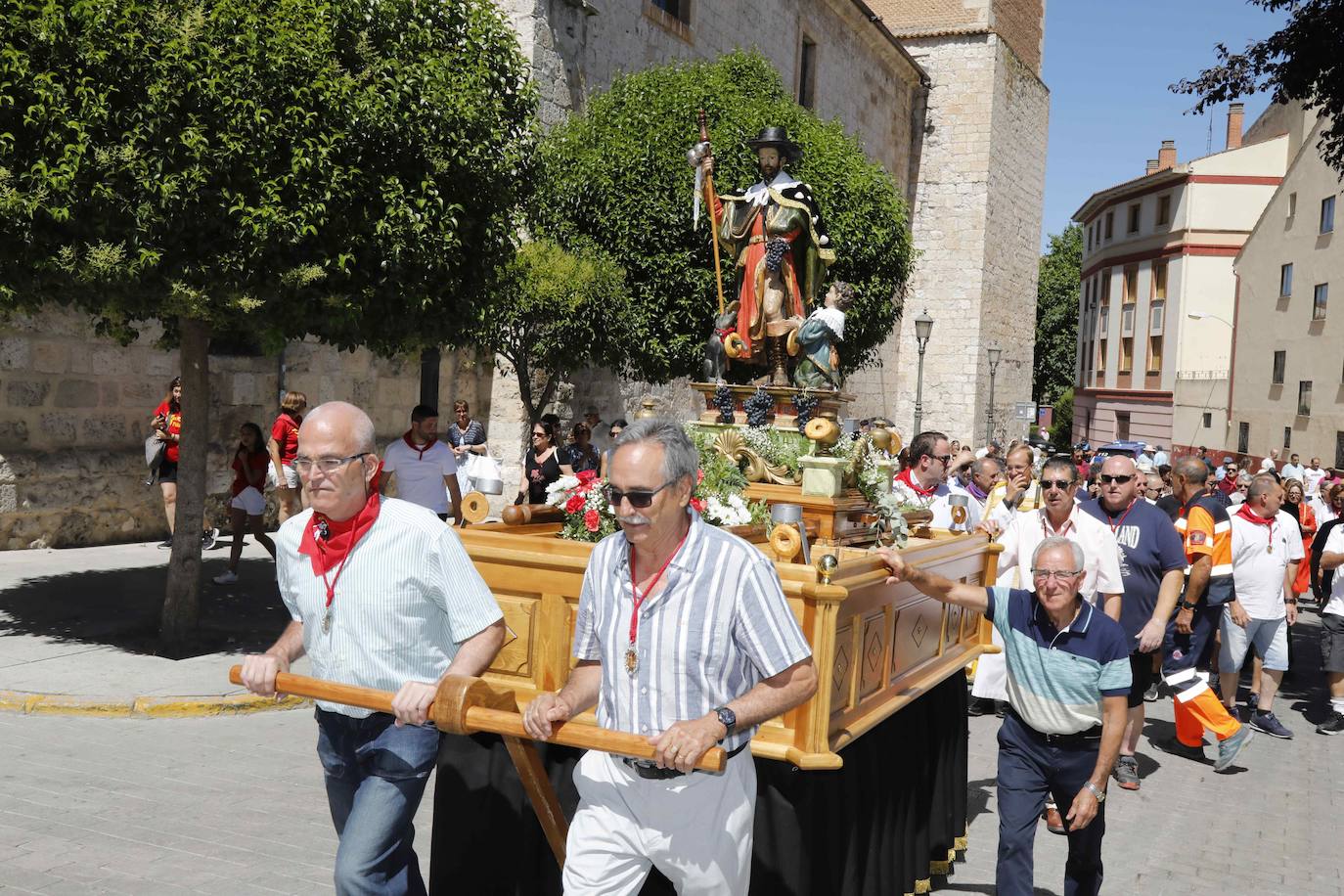 Así ha sido la procesión de San Roque en Peñafiel