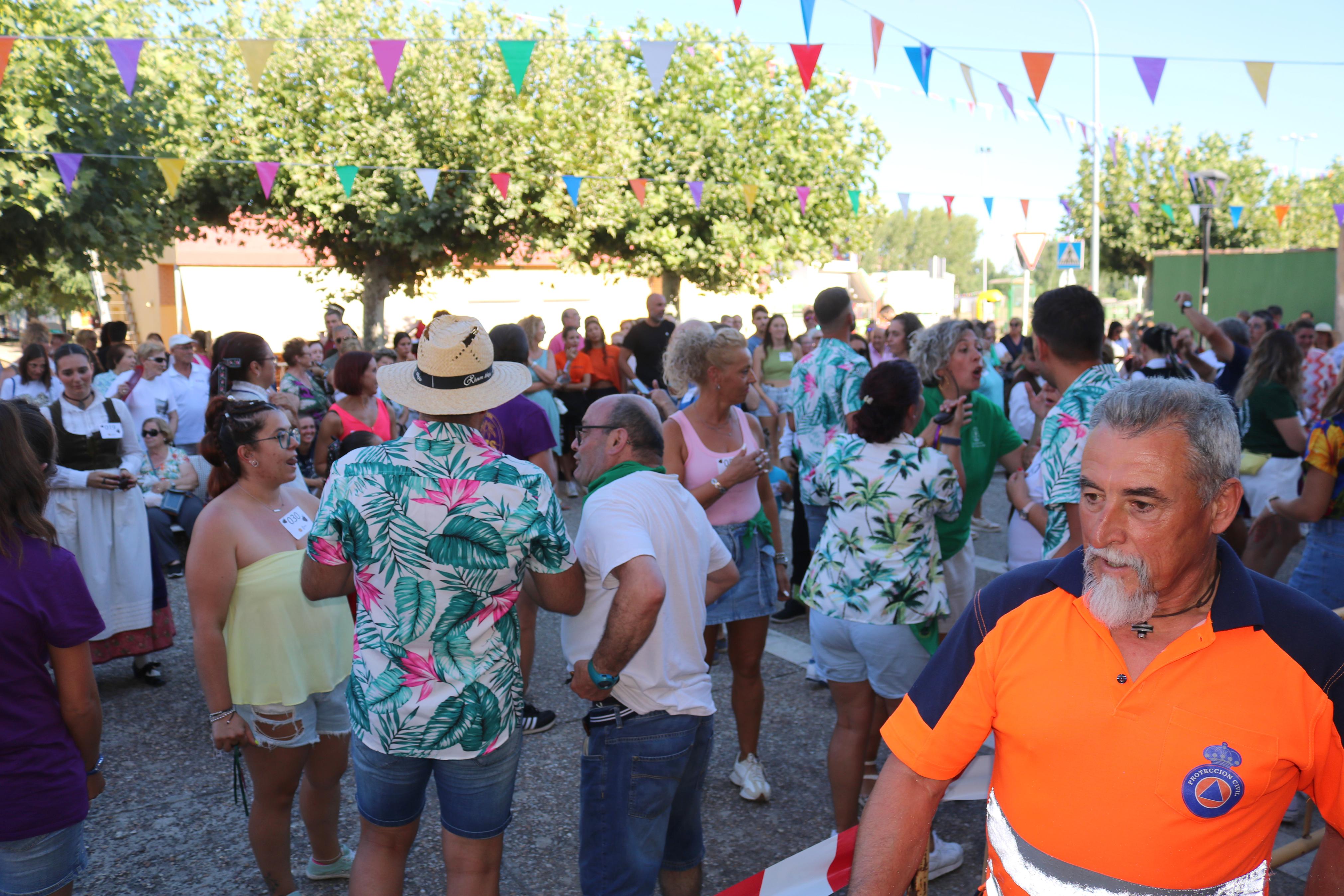 Villamuriel de Cerrato celebra San Roque con pan, queso y vino