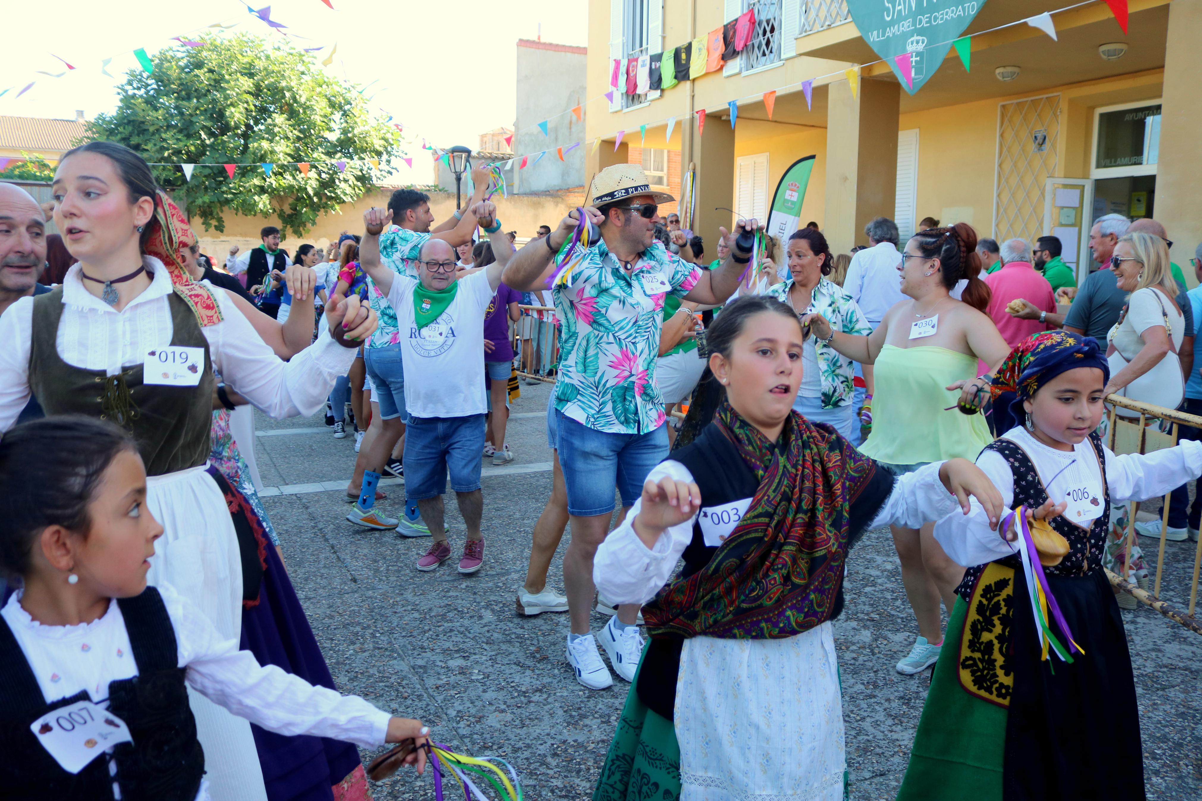 Villamuriel de Cerrato celebra San Roque con pan, queso y vino