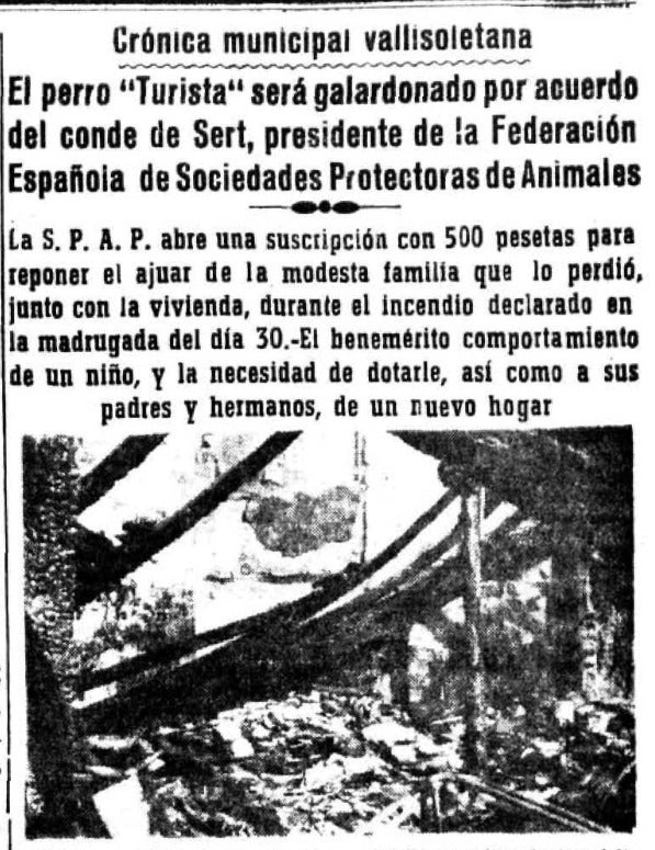 Noticia publicada por El Norte de Castilla el 13 de diciembre de 1962