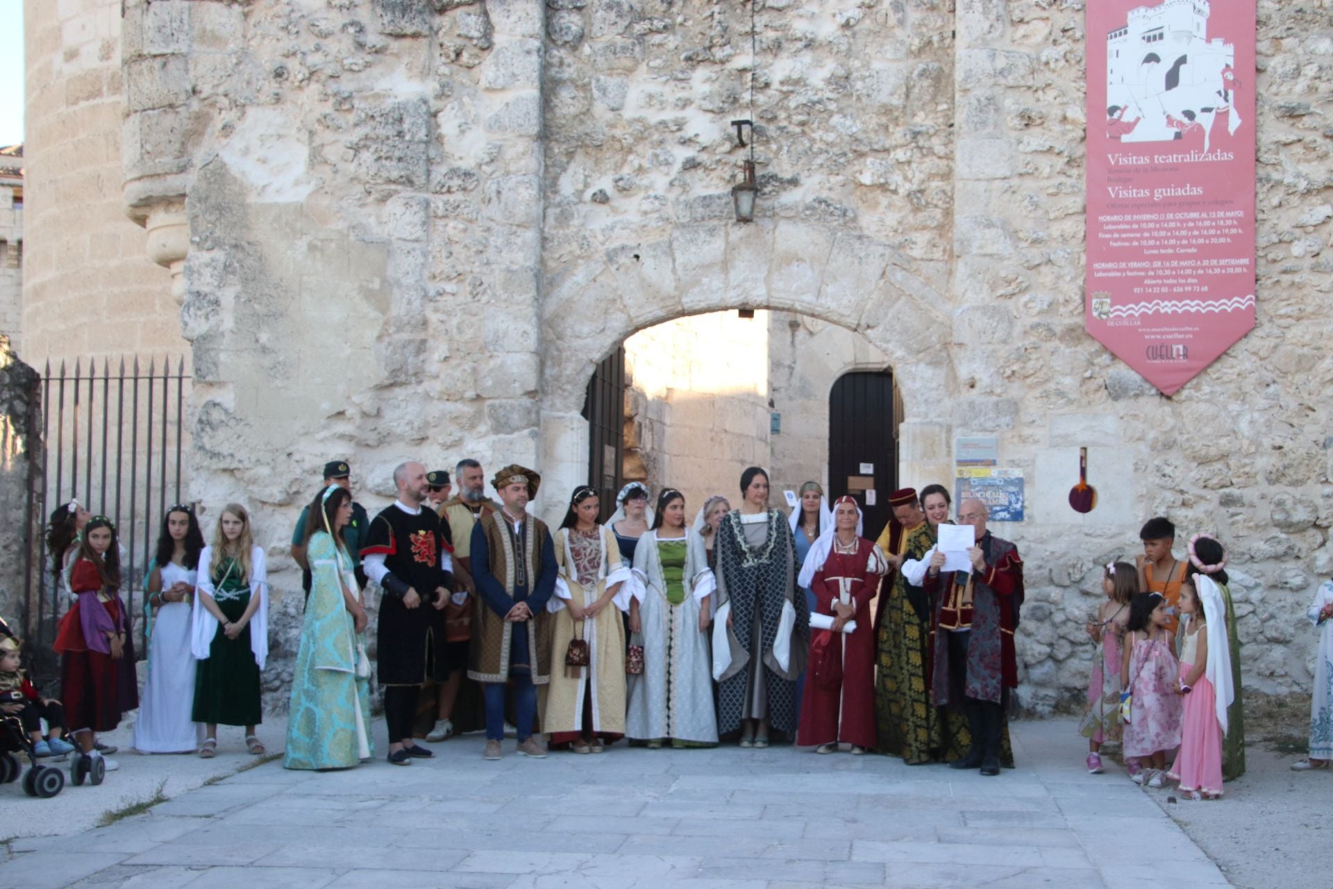 Fotos de la inauguración de la feria Cuéllar Mudéjar