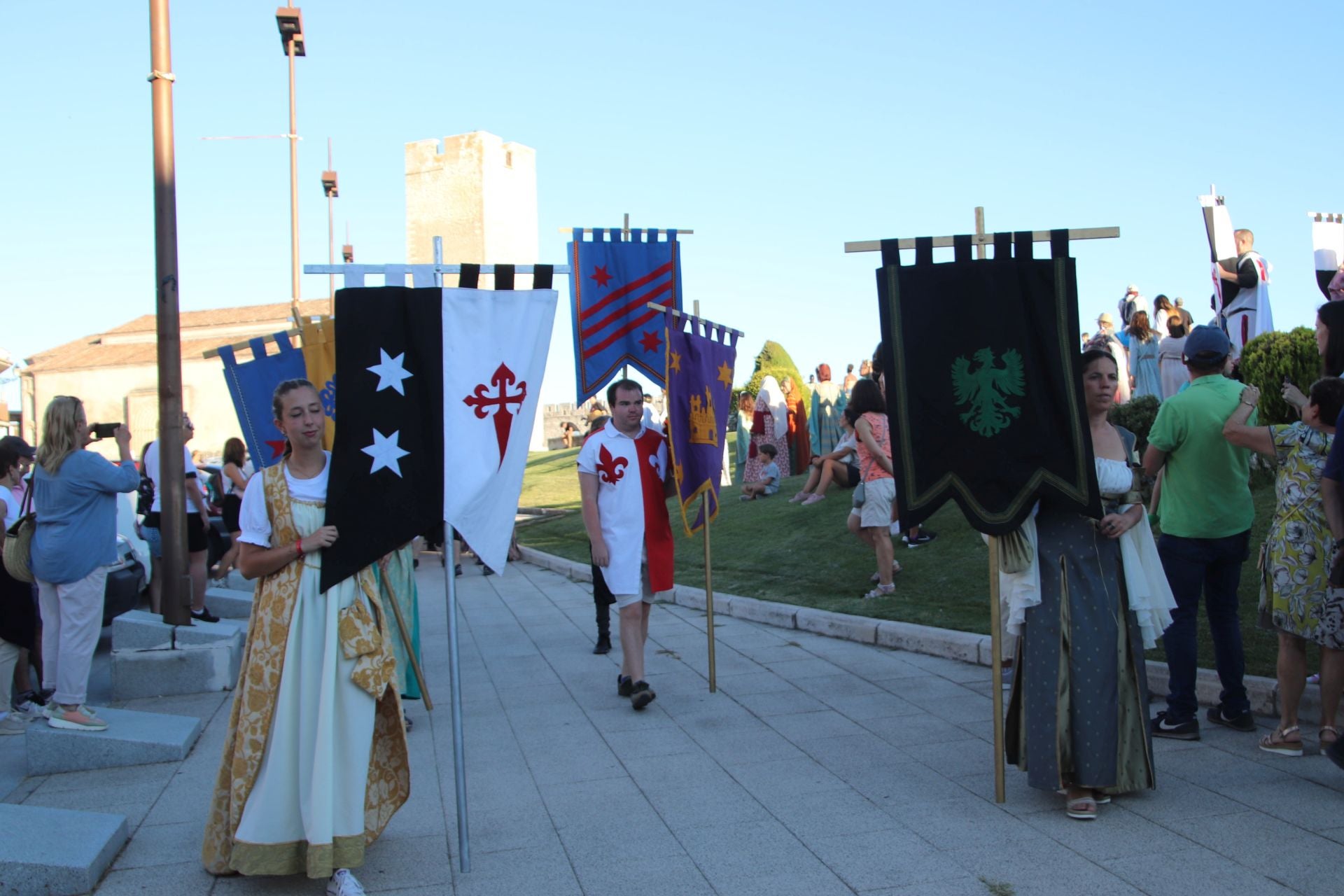 Fotos de la inauguración de la feria Cuéllar Mudéjar