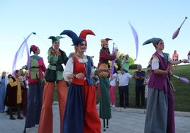 Inauguración de la Feria Mudéjar de Cuéllar.