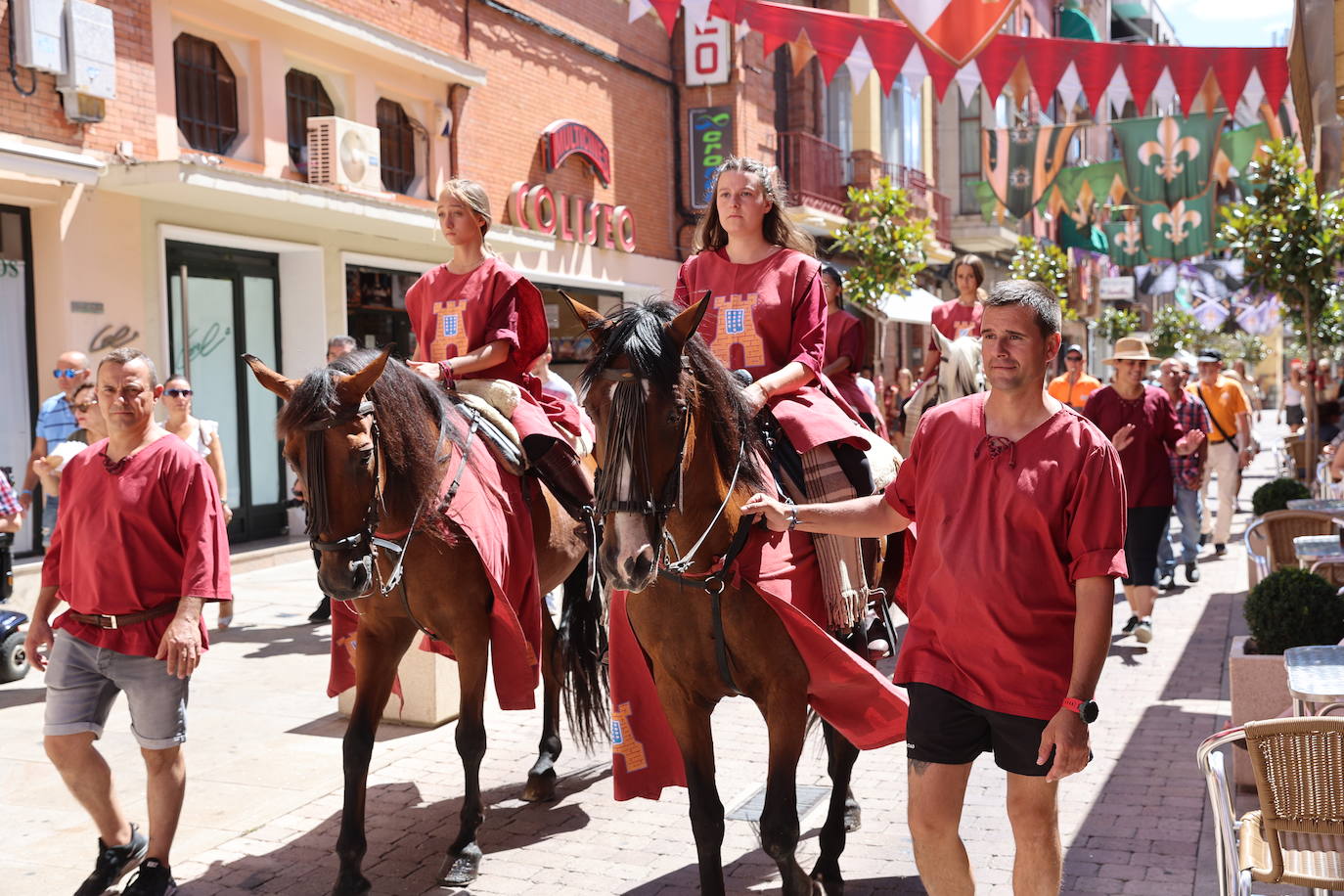 Imágenes de la recreación renacentista de Medina del Campo