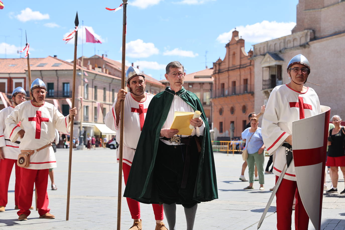 Imágenes de la recreación renacentista de Medina del Campo