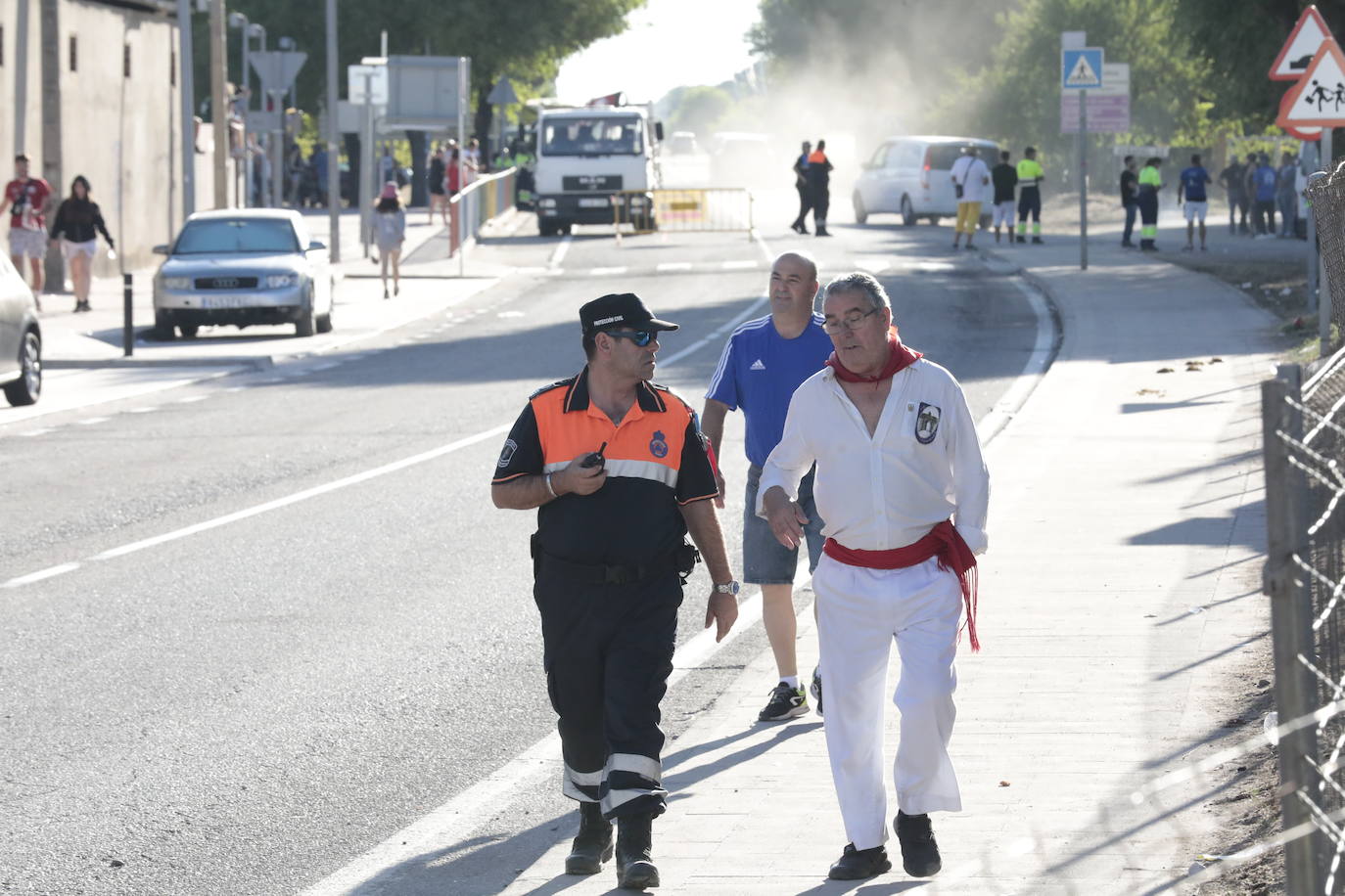 Encierro campero en Tudela de Duero