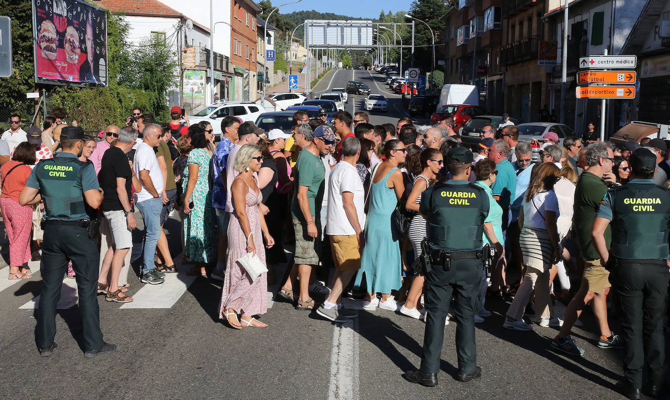 Fotos de la protesta en la travesía de San Rafael