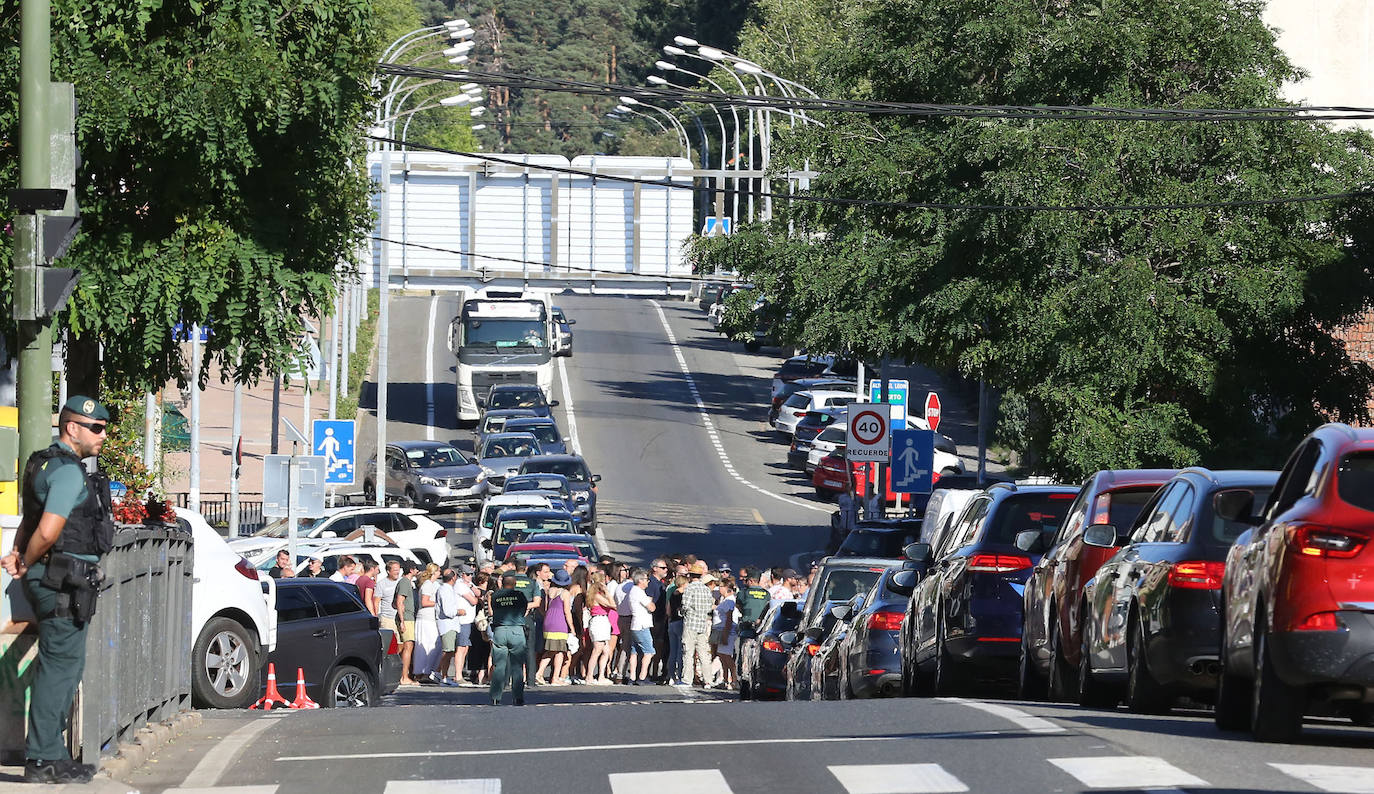 Fotos de la protesta en la travesía de San Rafael