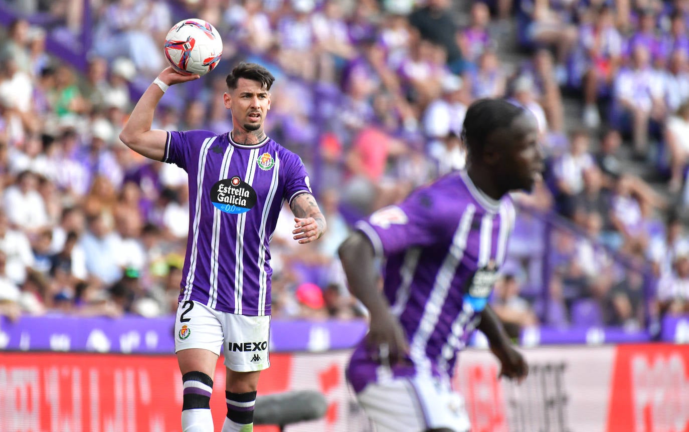 La victoria del Real Valladolid en su regreso a Primera, en imágenes