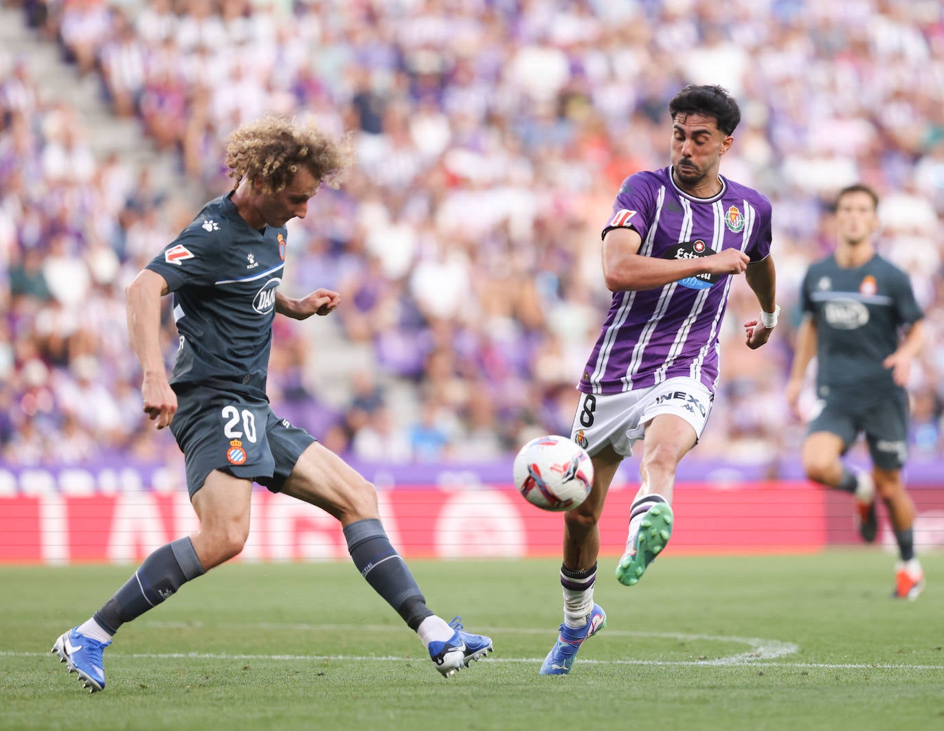 La victoria del Real Valladolid en su regreso a Primera, en imágenes