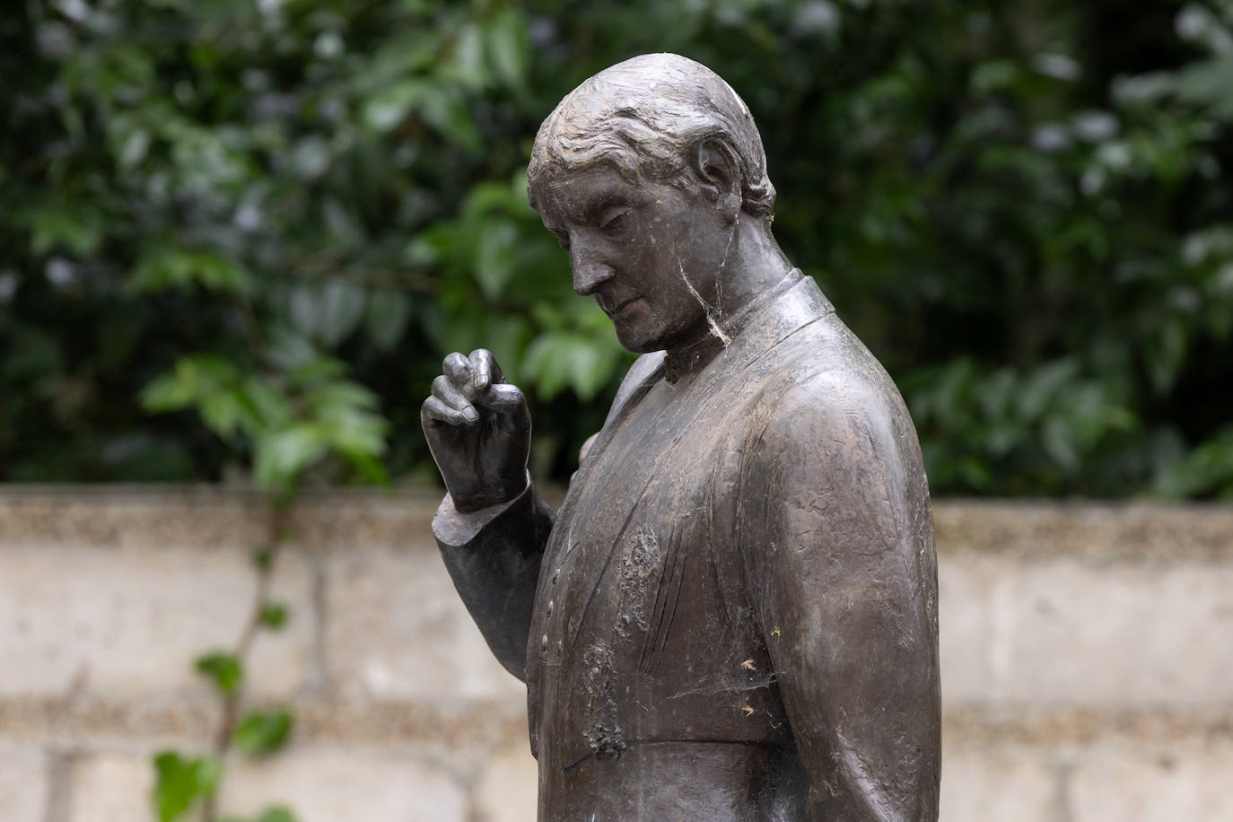 La vallisoletana ganó el Premio Nacional Valladolid de Escultura de 1995 con esta representación del bailarín Vicente Escudero.