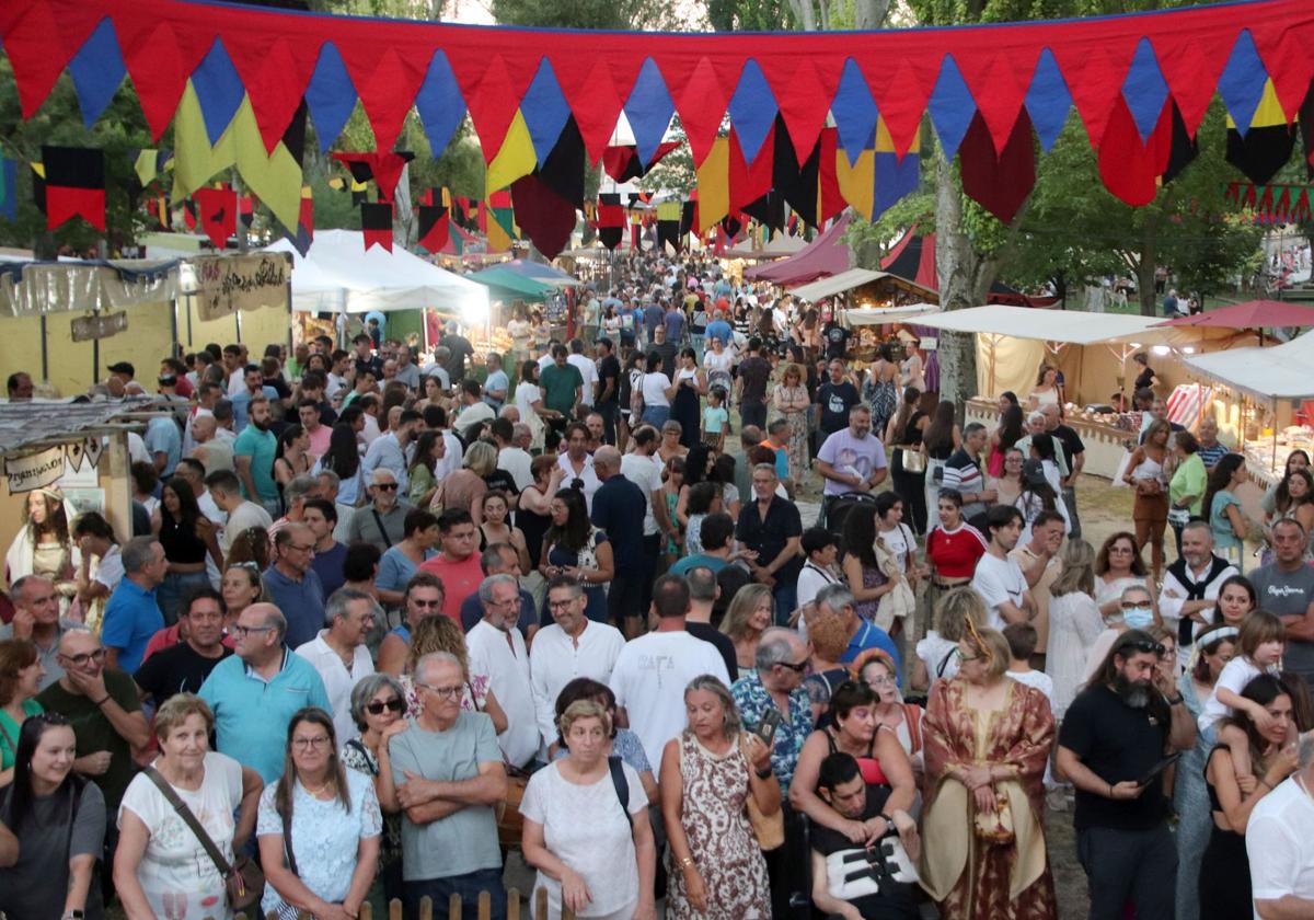 Feria Mudéjar de Cuéllar celebrada este fin de semana.