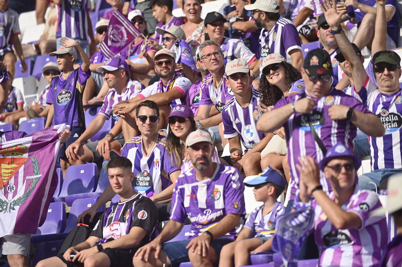 Búscate en la grada del estadio José Zorrilla