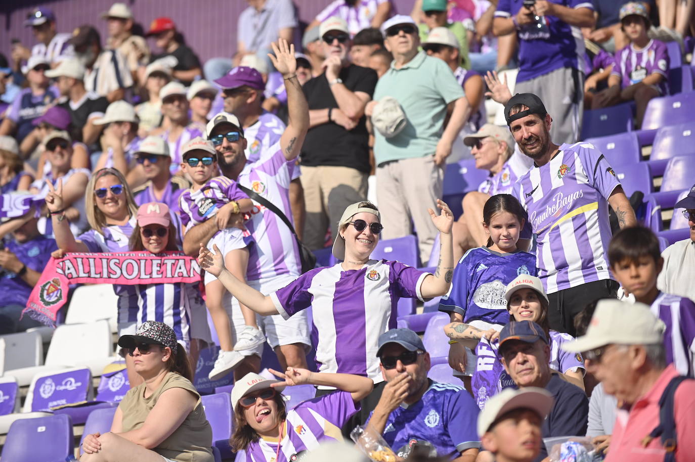 Búscate en la grada del estadio José Zorrilla