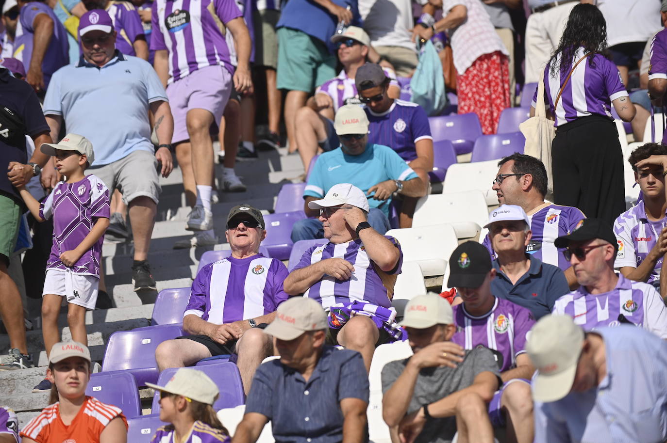 Búscate en la grada del estadio José Zorrilla