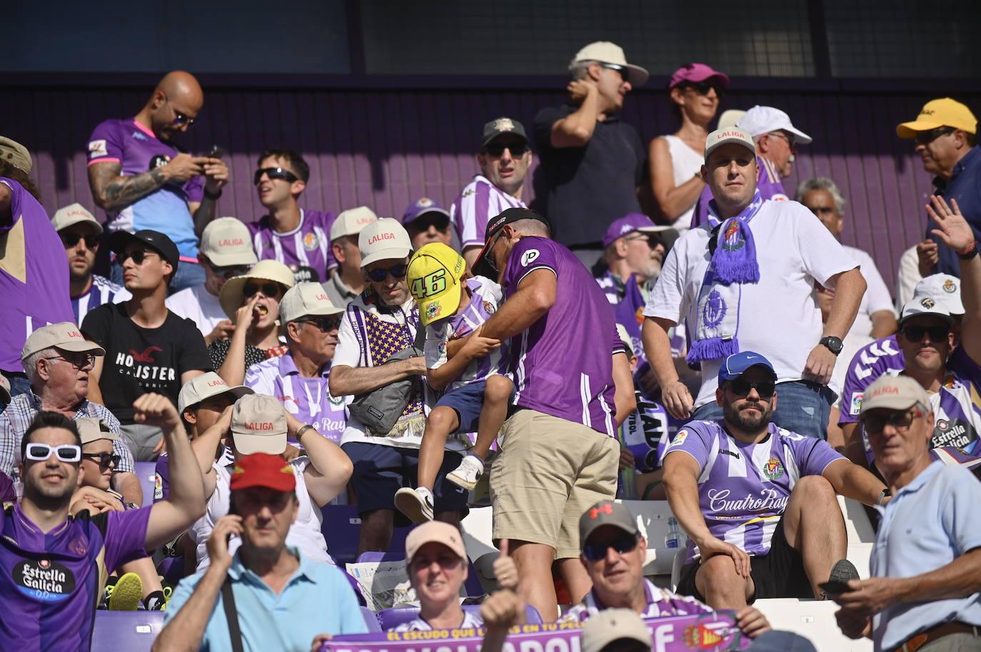 Búscate en la grada del estadio José Zorrilla