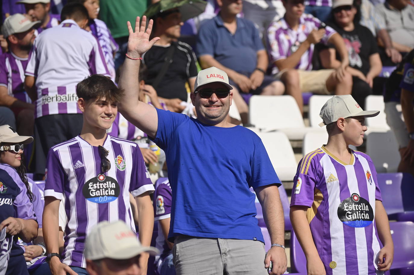 Búscate en la grada del estadio José Zorrilla