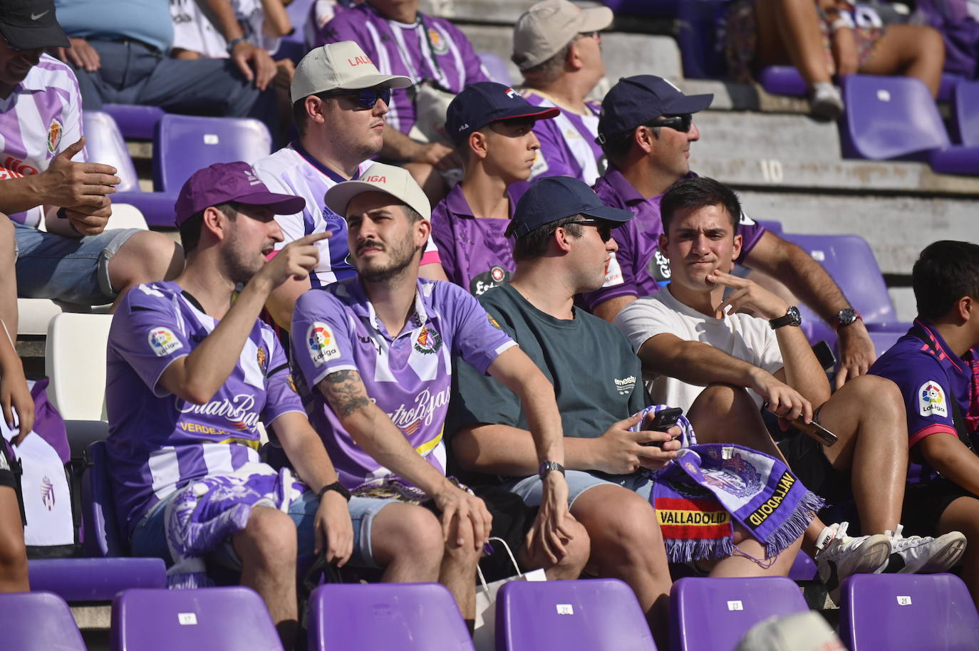 Búscate en la grada del estadio José Zorrilla