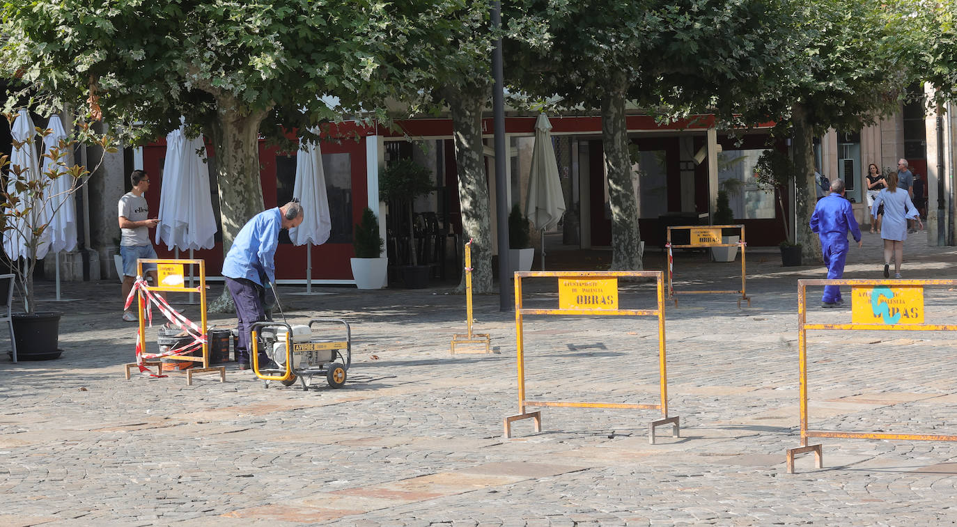 Palencia prepara los escenarios de San Antolín