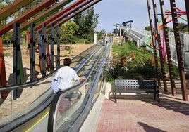 Ascensores y escaleras de Parquesol.