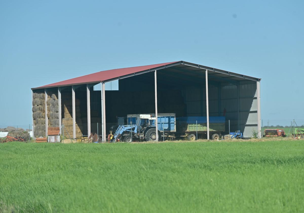 Imagen de archivo de una explotación agraria en Barruelo del Valle.