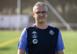 Rubén Beltrán, entrenador del Real Valladolid Simancas.