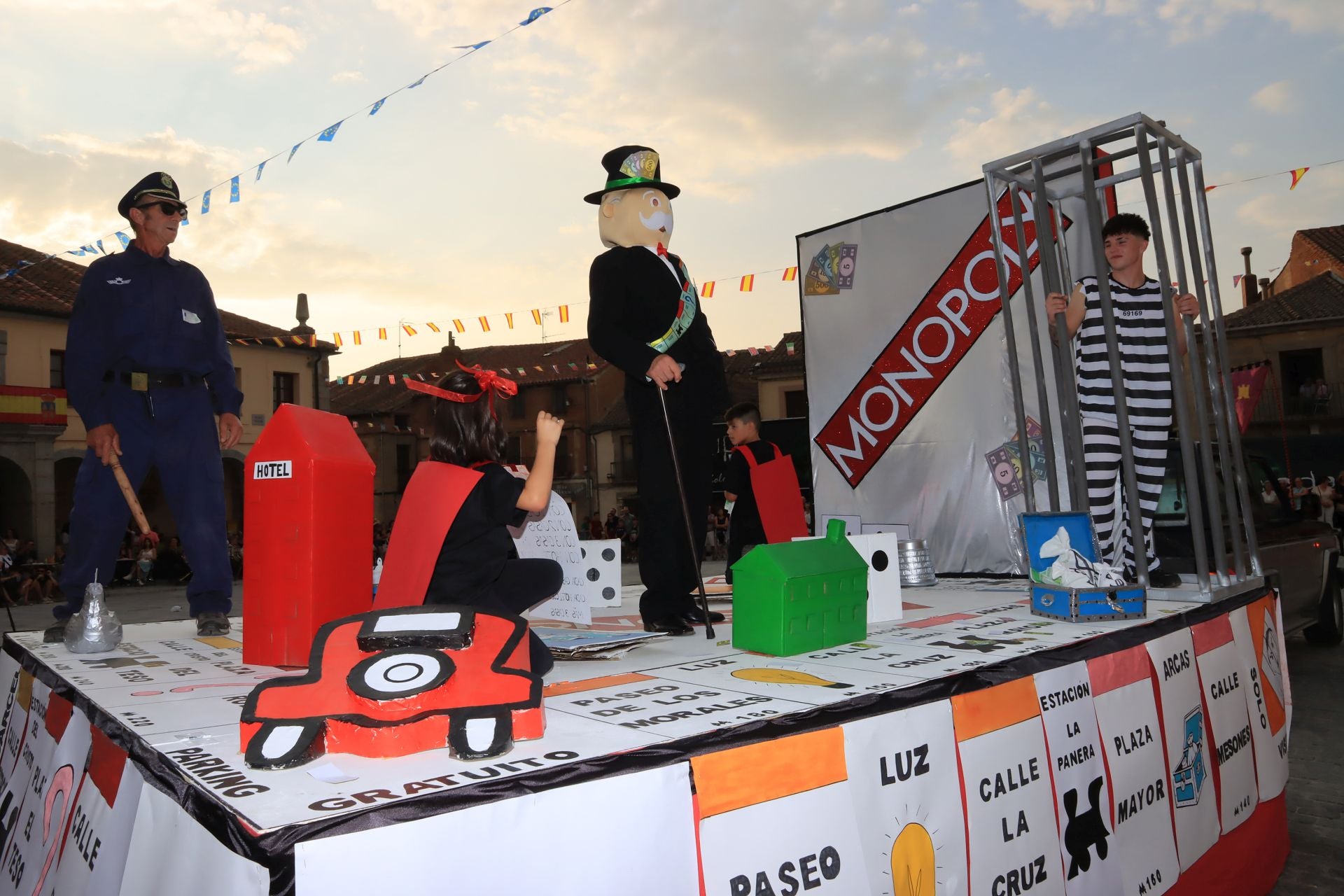 Fotografías del comienzo de las fiestas en Villacastín