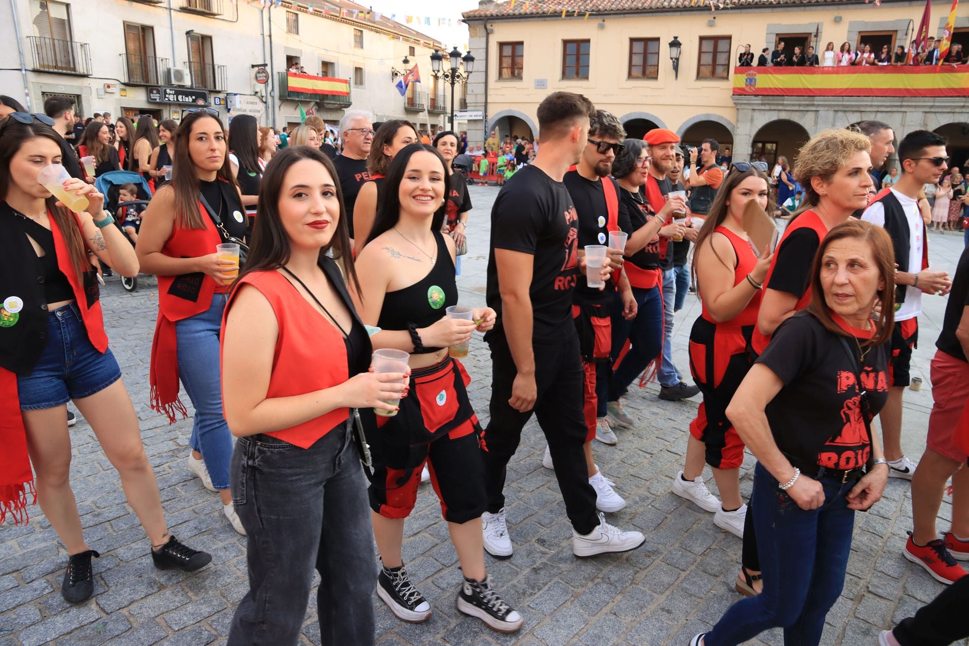Fotografías del comienzo de las fiestas en Villacastín