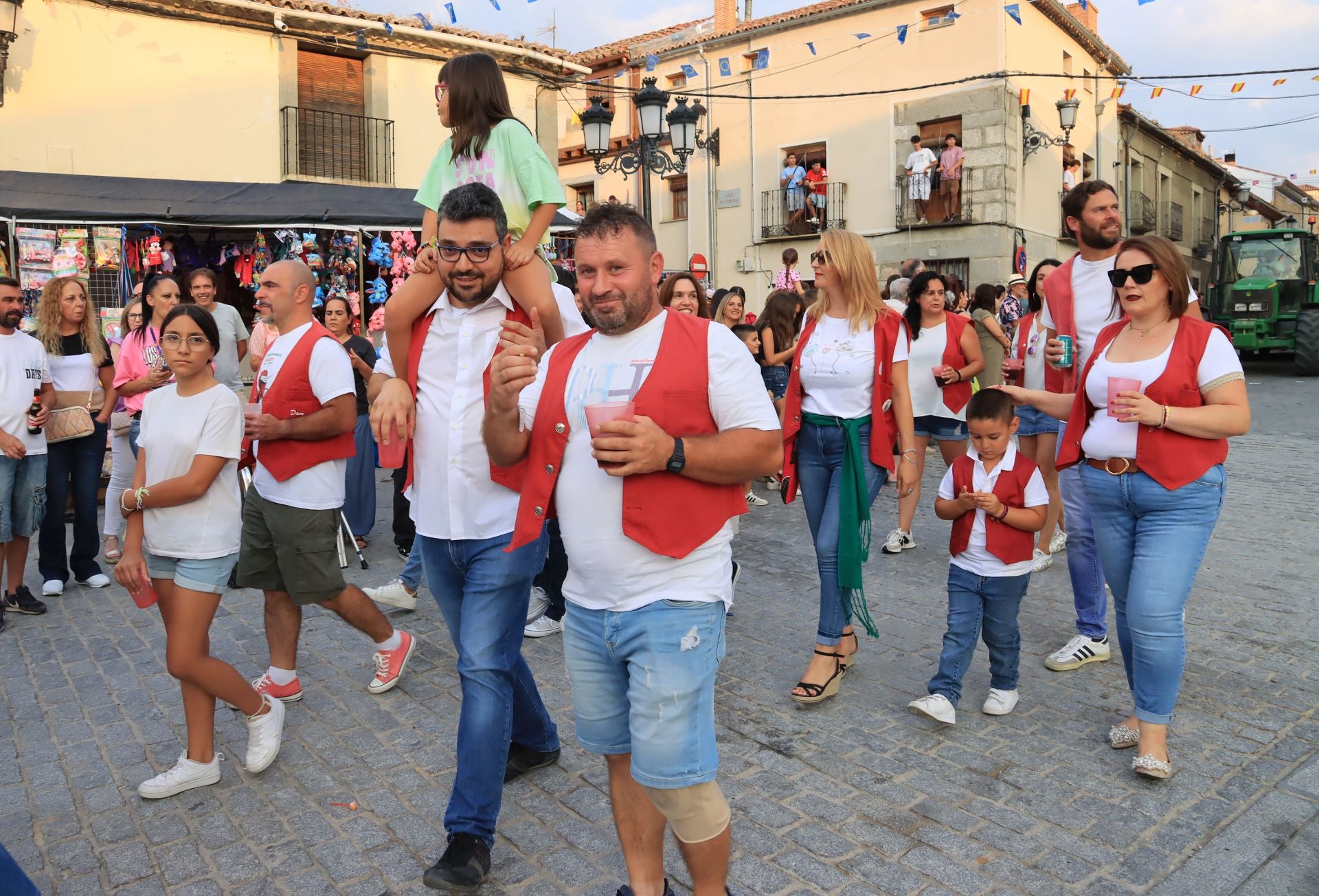 Fotografías del comienzo de las fiestas en Villacastín